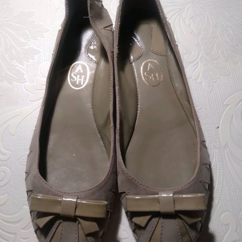 Ash beige ballerina shoes like new, size 40