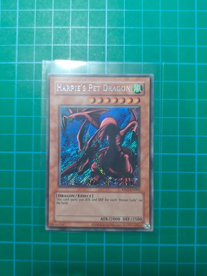 Yu-Gi-Oh! Harpie's Pet Dragon original Secret Rare card like new