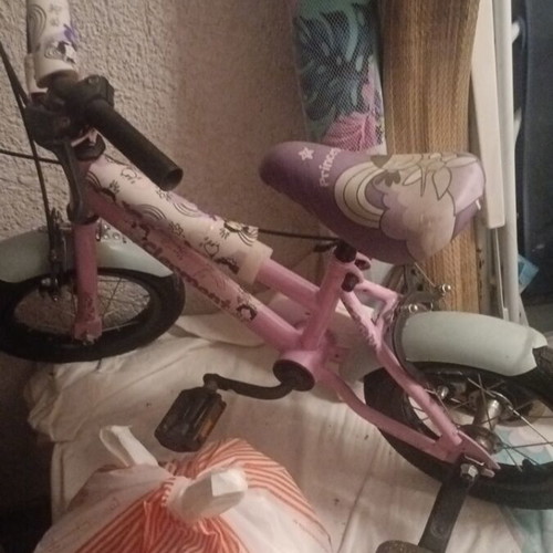 Children's bicycles used, set of two