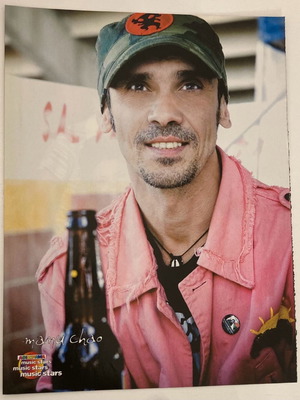 Manu Chao - Happy Together Insert from magazine Afisorama In good condition Price 4 Euros