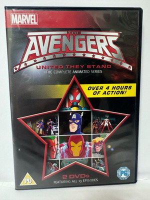 The Avengers United They Stand DVD complete animated series like new