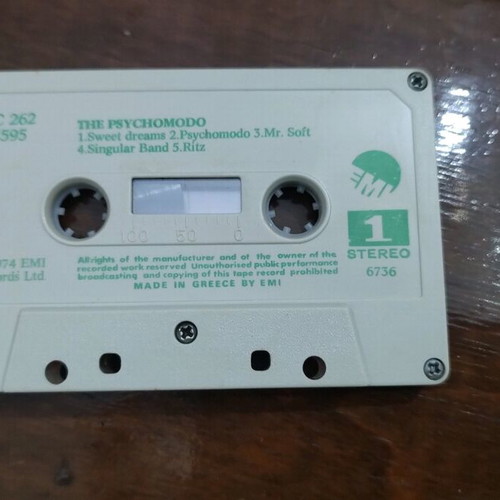Cockney Rebel Psychomodo cassette like new, rock