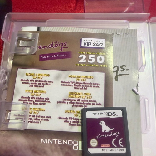 Nintendogs Dalmatian and Friends Nintendo DS game like new Pal edition