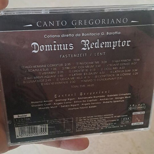 Dominus Redemptor CD like new, Tempo di Quaresma