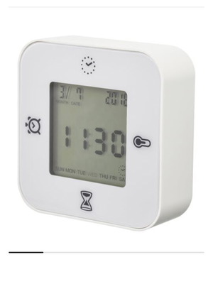 IKEA Klockis digital tabletop clock like new
