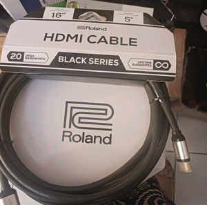 roland hdmi cable 5m.black series