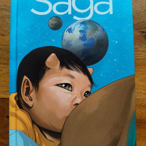 Saga Deluxe Edition HC book 01 used