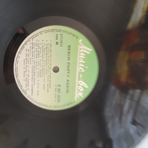 Beach Party Again vinyl record used, foreign music