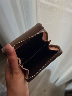 Zara women's wallet pink new