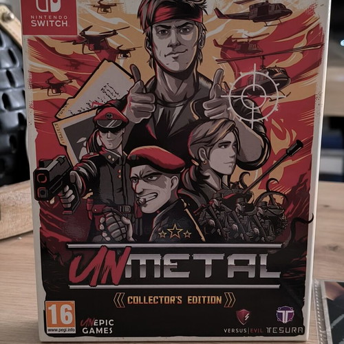 Unmetal Collector's Edition Nintendo Switch like new