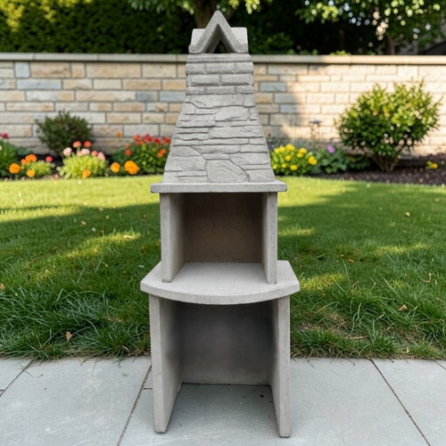 Lora Concrete Barbecue Unpainted, New
