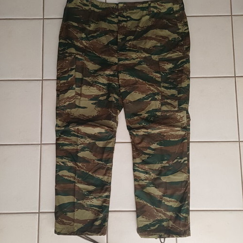 Military camouflage uniform XXL ripstop fabric, new