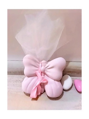 Handmade bombonieres with ceramic porcelain magnets custom colors