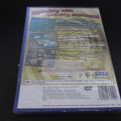 Super Monkey Ball Deluxe Sony PS2 καινούργιο σφραγισμένο