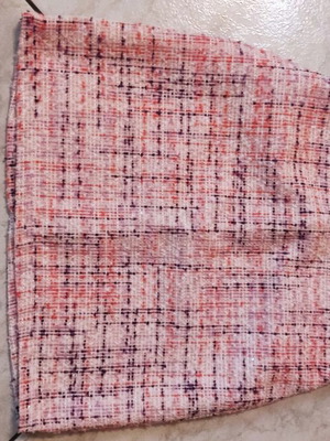 Mini skirt Desiree n.small like new, white and pink