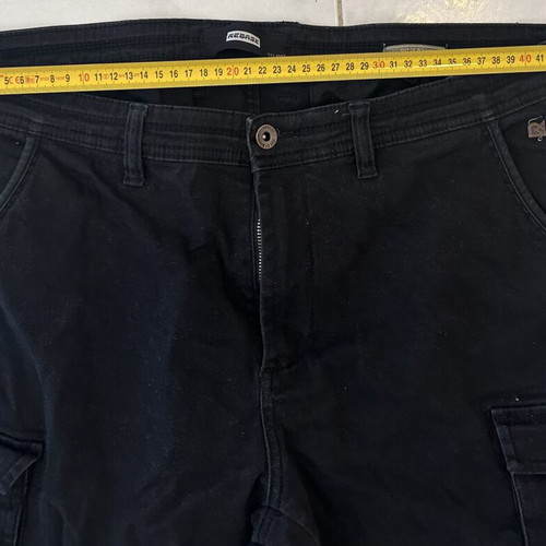 Rebase men's cargo jogger pants size 36 black used