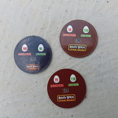 Angry Birds and Angry Birds Star Wars paper tags like new