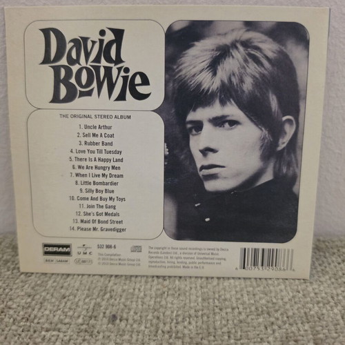 David Bowie 1967 album re-edition 2016