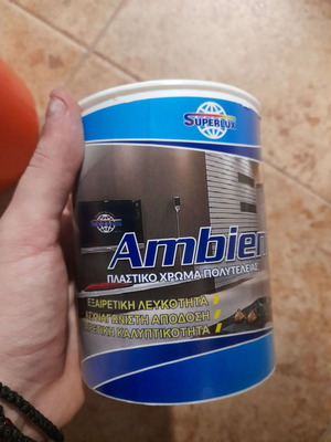 Ambiente Antibacterial Luxury Plastic Paint new