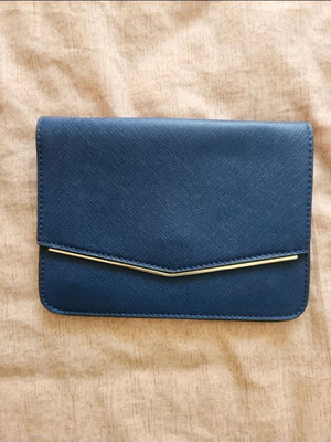 Clutch blue Achilleas Accessories like new