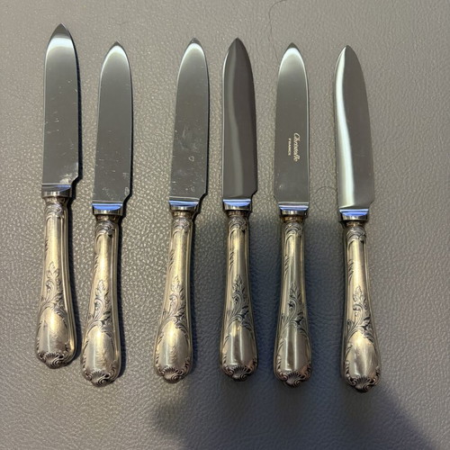 Christofle Silver-Plated Cutlery Set like new, 62 pieces