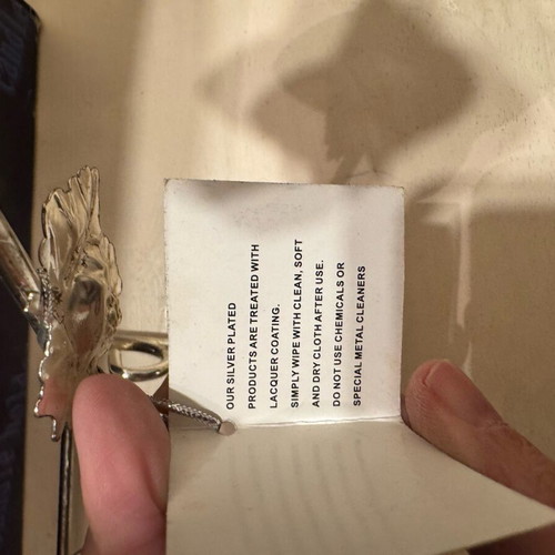 Silver plated kyropigio like new