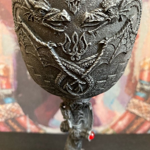 Dragon Goblet new handmade from Toledo Spain