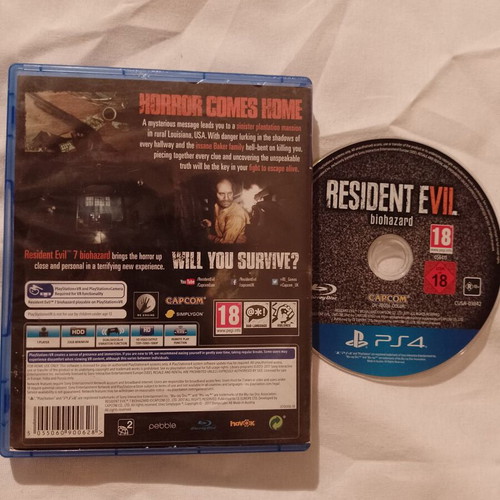 Resident Evil VII Biohazard PS4 used game