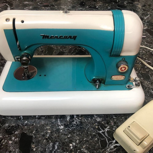 Mercury sewing machine used, working condition