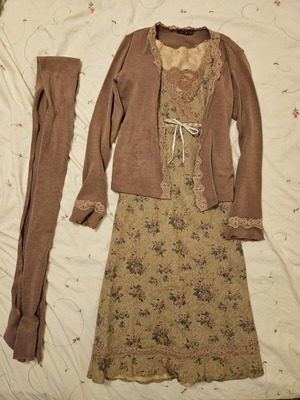 Clothing set used 3 in 1