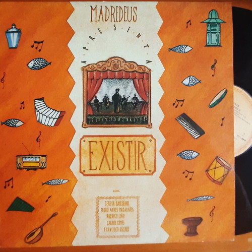 Madredeus Existir vinyl used, authentic Greek edition, 1990
