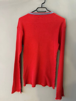 Armani Jeans Vintage мъжка червена блуза употребявана