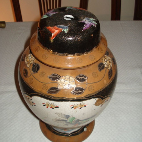 Pierced vase for lamp like new, 30cm 20cm