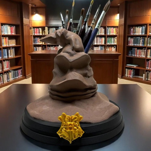 Sorting Hat 3D Printed pencil holder new, Harry Potter fan art