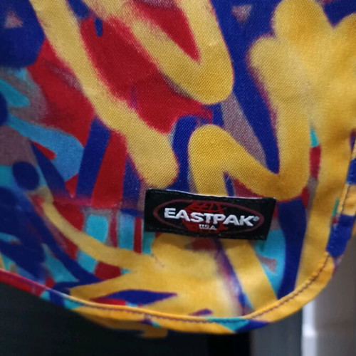 Eastpak Graffiti crossbody bag like new, multicolor