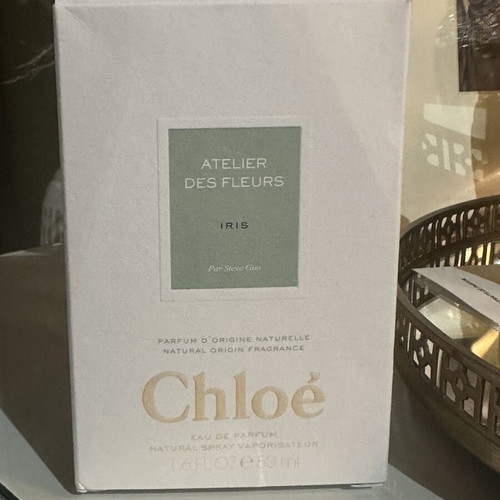 Iris Chloe Atelier de Fleurs Eau de Parfum 50ml new, one spray missing