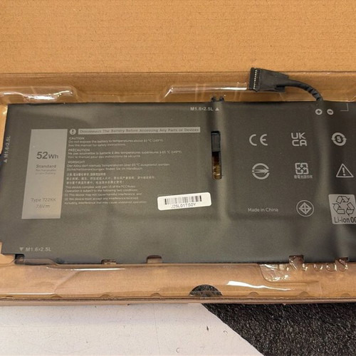 Dell XPS 13-9xxx series new battery 52Wh 7.6V