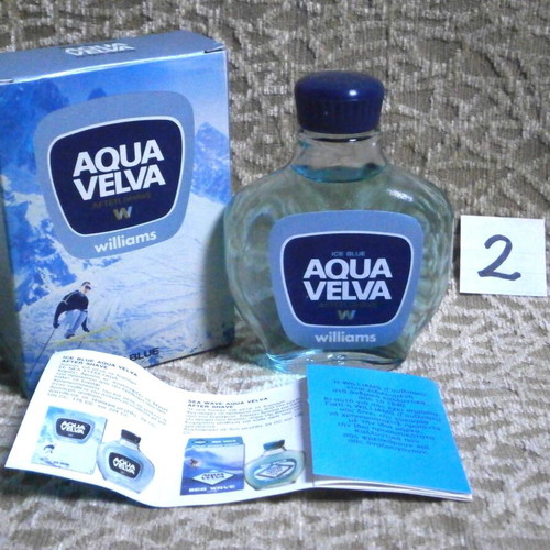 Aqua Velva Ice Blue After Shave 105 ml Williams pack of 2 new with vintage box