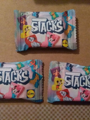 Disney Stacks συλλεκτικά από Lidl, καινούργια, σετ 3 τεμαχίων