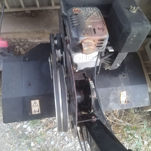 Petrol Tiller like new with small electric tiller gift