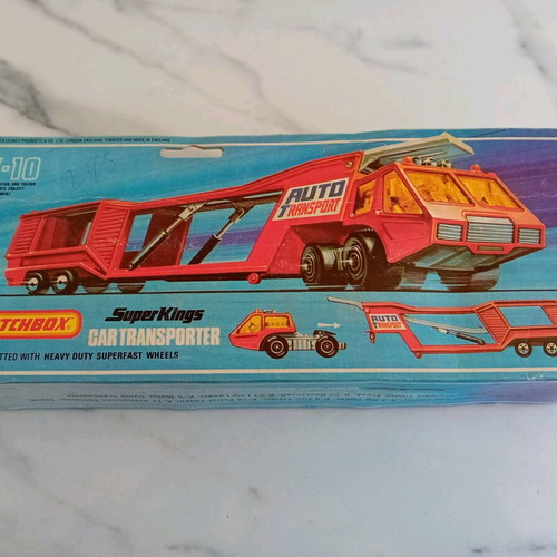 Matchbox Super Kings K-10 Car Transporter collectible toy car new