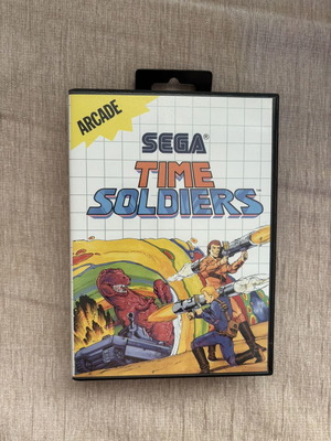 Time Soldiers SEGA Master System game, complete