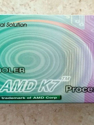 AMD K7 Dual Cooler for Socket A CPU new, unused
