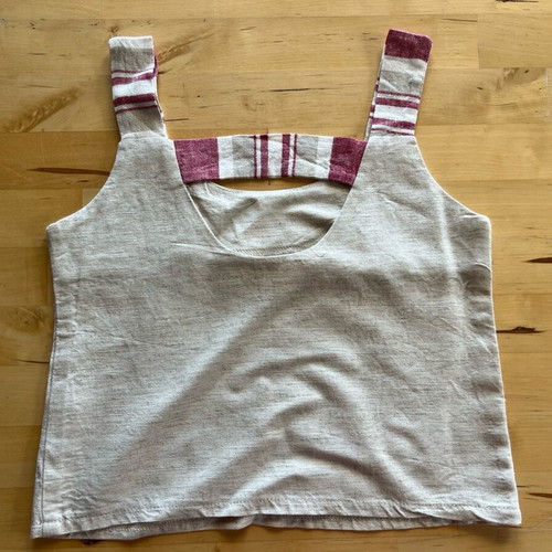 Linen children's blouse like new 34x29cm