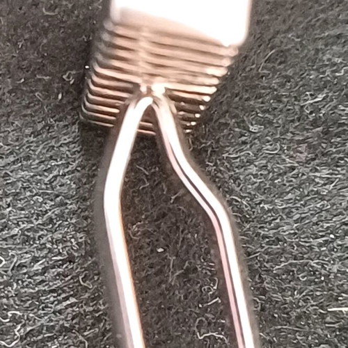 Cufflinks like new, modern, silver color