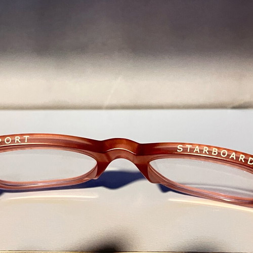 Caddis Milkos women's eyeglasses used, acetate frame with blue light filter