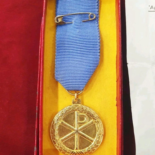 Ecclesiastical medal catechetical schools used with Archbishop Ieronymos award