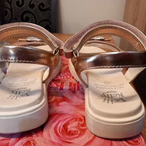 Lelli Kelly sandals used, size 30, pink gold
