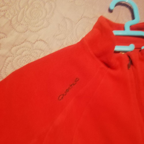 Quechua women's technical fleece like new, pink, size M