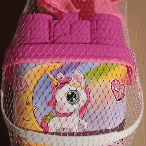 Unicorn children's bucket set new